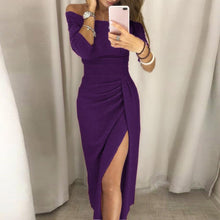 Load image into Gallery viewer, Women Deep V Sequins Wrap Ruched Sleeveless Nightclub Party Dress robe longue femme ete 2019#PY