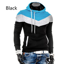 Load image into Gallery viewer, 2020 Fashion Autumn Hoodies Men Sweatshirt Male Stitching Hooded Hip Hop Long Sleeve Sweatshirt Men Silm Hoodies Outwear 3XL