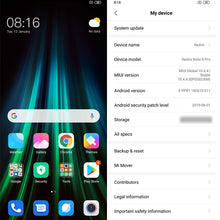 Load image into Gallery viewer, Global Version Xiaomi Redmi Note 8 Pro 6GB 128GB Smartphone 64MP Quad Camera Helio G90T Octa Core 4500mAh NFC