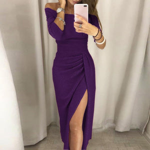 Women Deep V Sequins Wrap Ruched Sleeveless Nightclub Party Dress robe longue femme ete 2019#PY