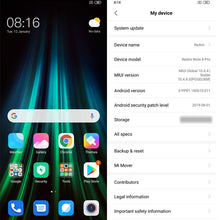 Load image into Gallery viewer, Global Version Xiaomi Redmi Note 8 Pro 6GB 128GB Smartphone 64MP Quad Camera Helio G90T Octa Core 4500mAh NFC
