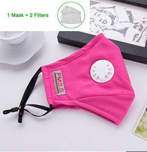 Load image into Gallery viewer, Anti Pollution Mouth Mask Dust Respirator Washable Reusable fashion face Masks Cotton Unisex Mouth Muffle for Allergy
