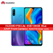 Load image into Gallery viewer, HUAWEI P30 Lite 6.15&quot; FHD Kirin710 4GB 128GB Mobile phone 32MP Front Camera 3340mAh Battery Octa-core EMUI 9.0 NFC FCC Cellphone
