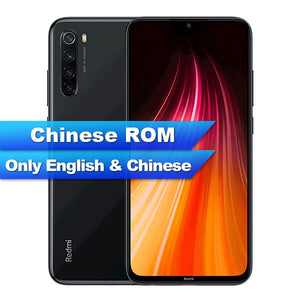 Global ROM Xiaomi Redmi Note 8 4GB 64GB Smartphone Snapdragon  665 Octa Core  6.3” 48MP  Rear Camera 4000mAh Support Phone