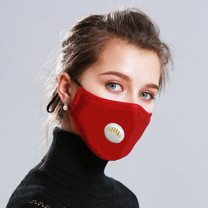 Anti Pollution Mouth Mask Dust Respirator Washable Reusable fashion face Masks Cotton Unisex Mouth Muffle for Allergy