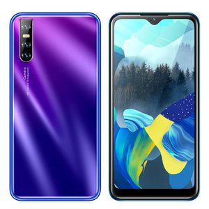 M30s 6.26" Water Drop Screen Mobile Phones Face ID 4GRAM+64GROM Quad Core Smartphones 13.0MP Camera Celulars Android MTK Phone